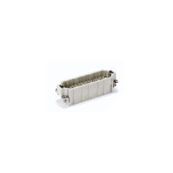 Insert HEE, Raccordement à Sertir, mâle, 46 pin, 16A, Polycarbonate, 24B|48B 